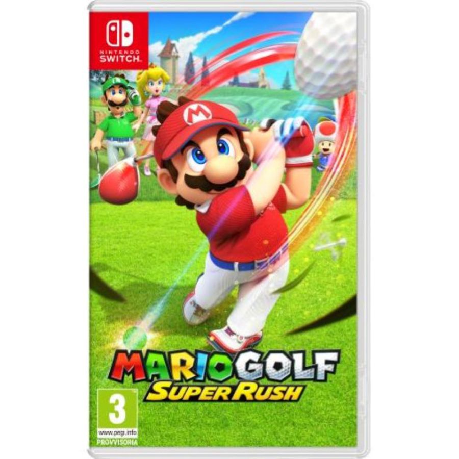 Nintendo switch mario golf: super rush