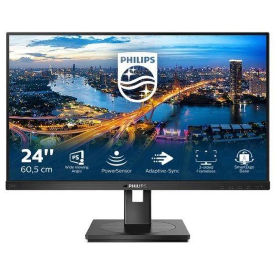 Philips monitor 23.8`` led ips b line 242b1-00 1920x1080 full hd tempo di risposta 4 ms