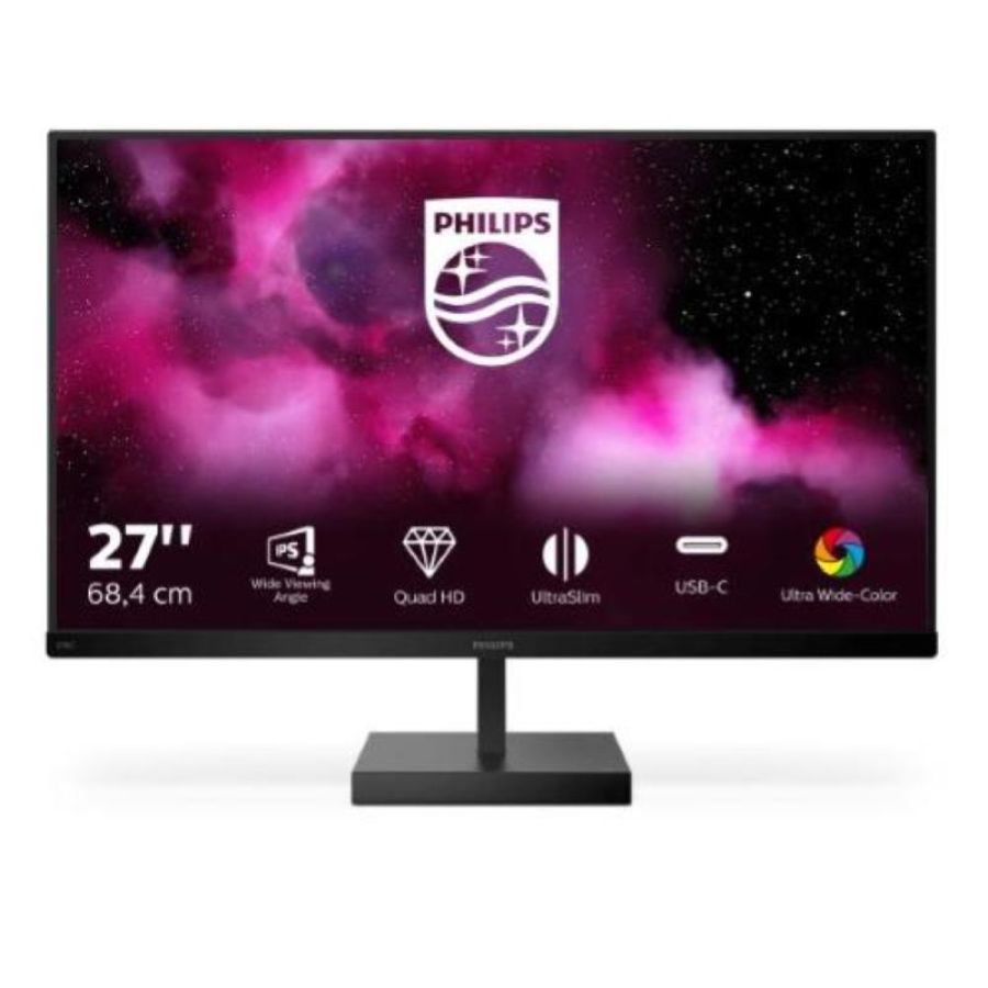 Philips moda 276c8/00 27 wqhd monitor pc 2560 x 1440