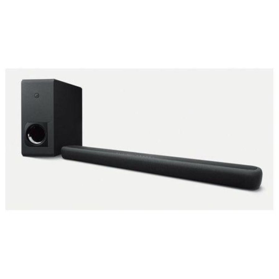 Yamaha yas-209 soundbar con controllo vocale alexa integrato e subwoofer wireless con suono surround 3d e streaming musicale via bluetooth nero