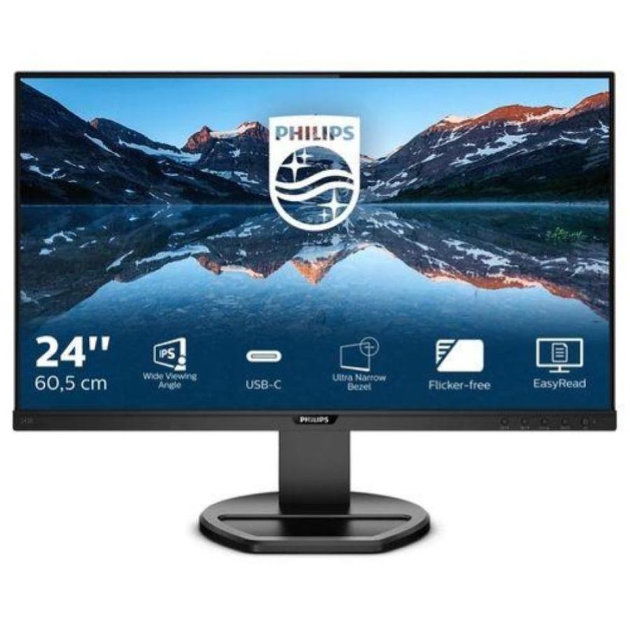 Philips monitor 23.8`` led ips b line 243b9-00 1920x1080 full hd tempo di risposta 4 ms