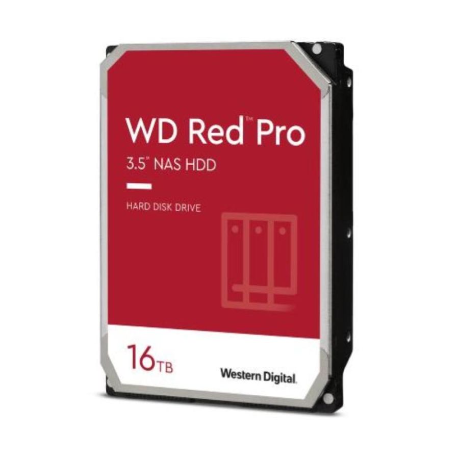 Western digital red pro hdd 16.000gb sata iii 3.5 7.200 rpm