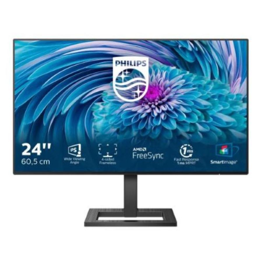 Philips monitor flat 23.8`` 242e2fa-00 1920x1080 tempo di risposta 4 ms