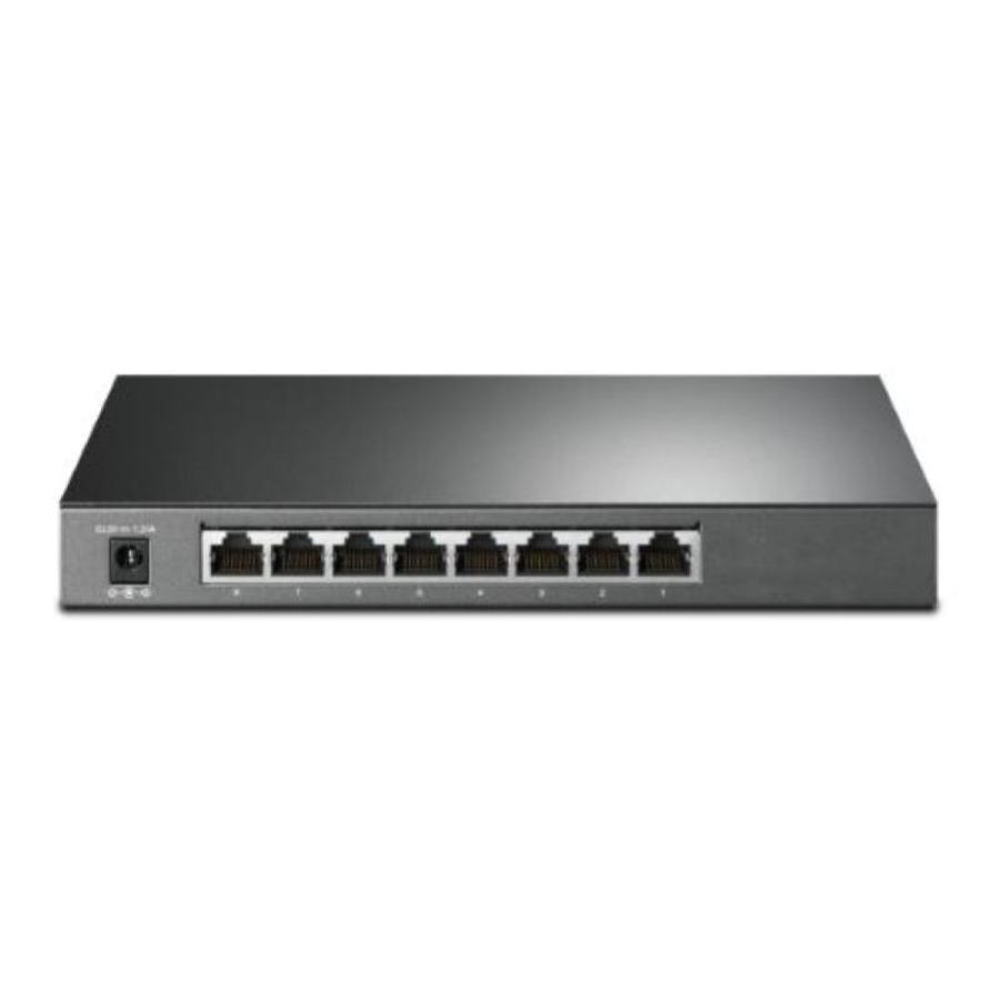 Tp-link tl-sg2008p switch 8 porte gigabit 10/100/1000mbps 4p poe+ 62w