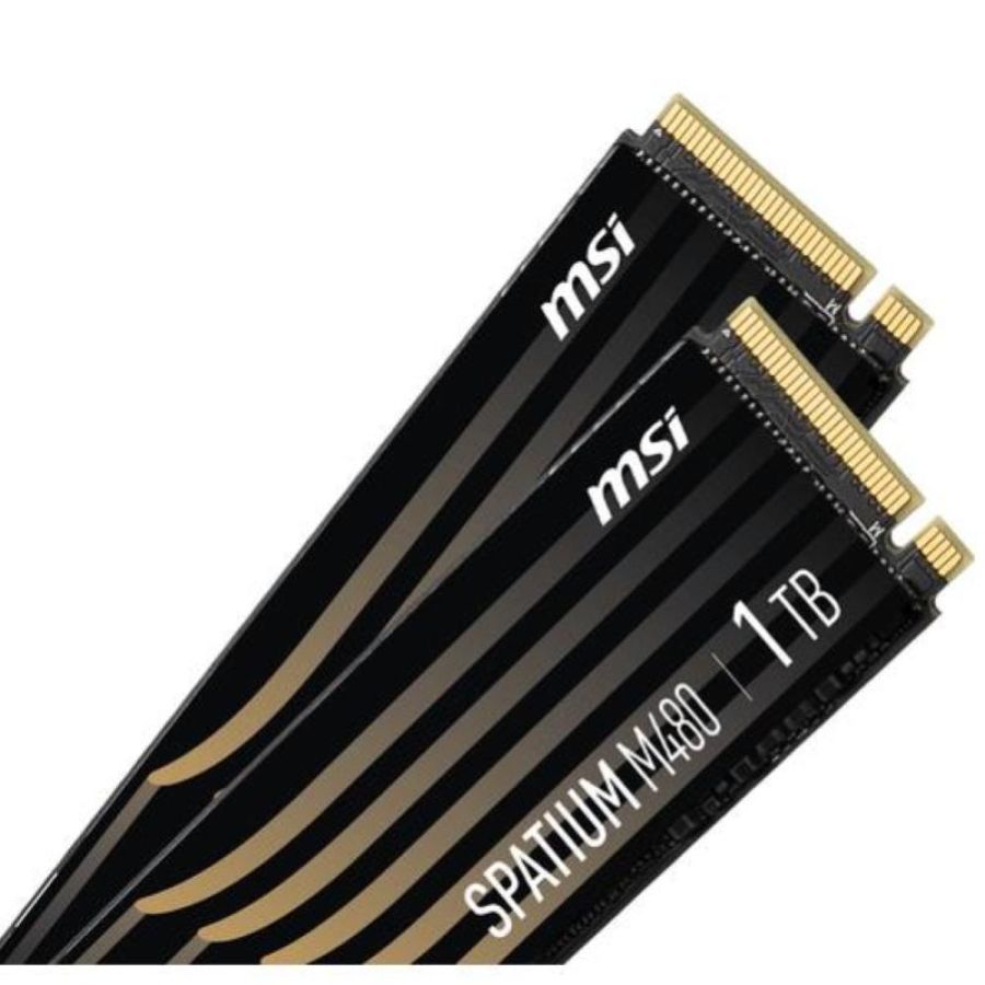Msi spatium m480 ssd m.2 1.000 gb pci express 4.0 3d nand nvme