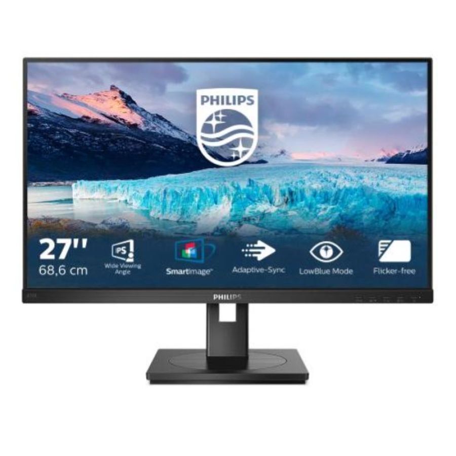 Philips monitor 27`` led ips s line 272s1ae - 00 1920x1080 full hd tempo di risposta 4 ms
