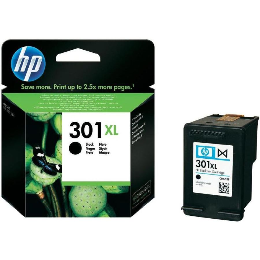 Hp cartuccia inchiostro 301xl nero 480 pagine