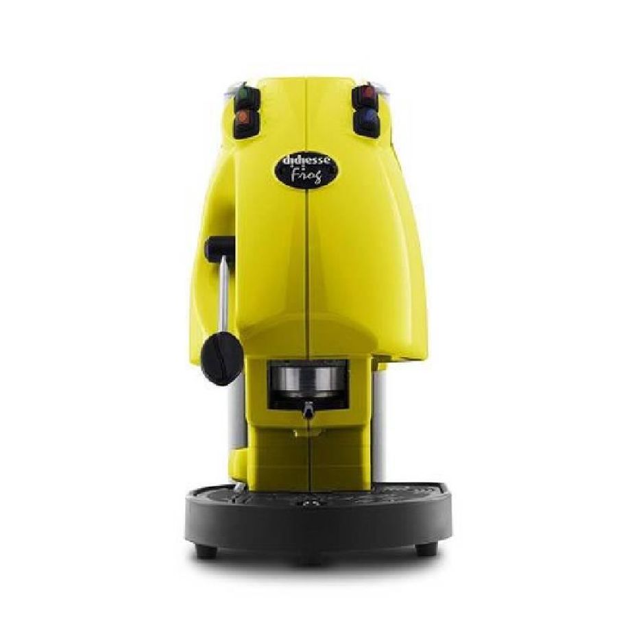 Frog revolution macchina da caffÈ a cialde giallo limone