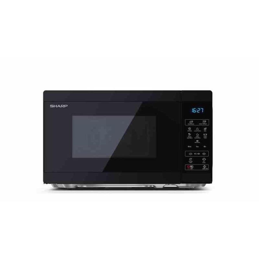 Sharp yc-ms02eb forno a microonde 20 lt 800w 8 programmi nero