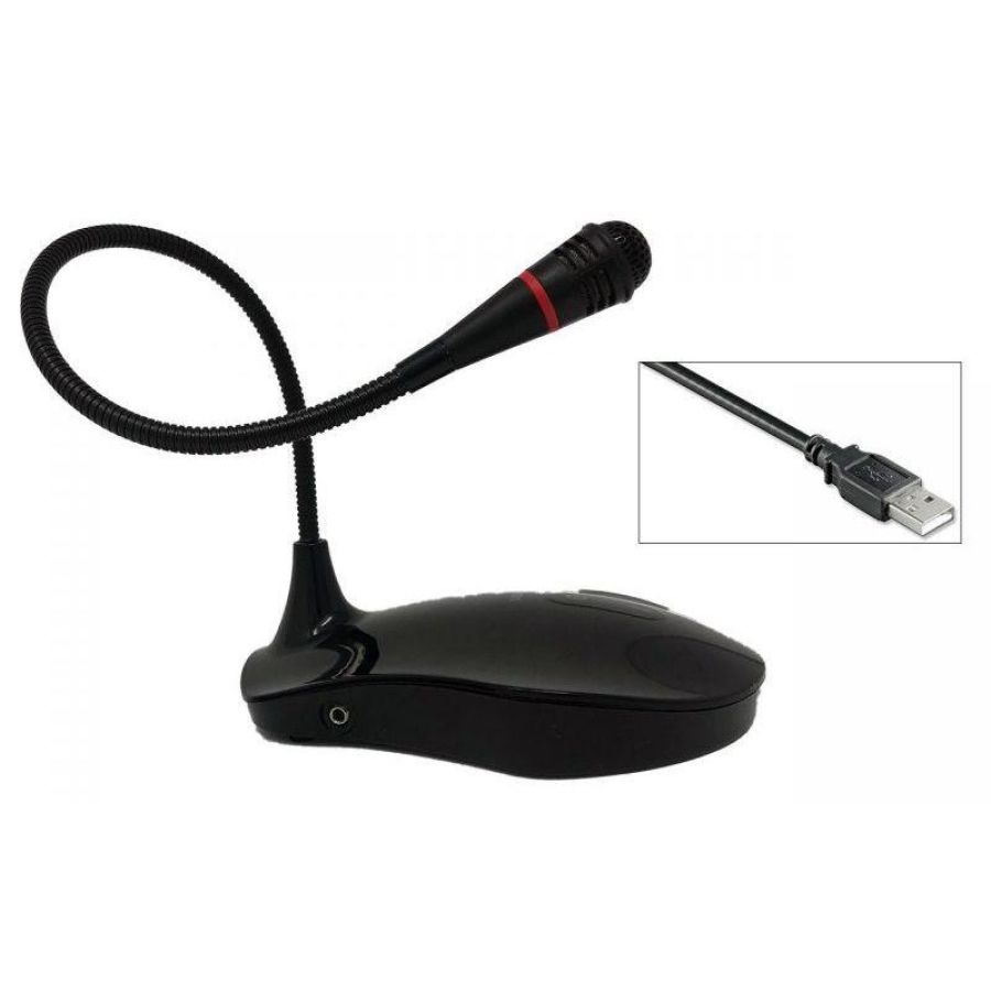 Empire emsp.desk150 microfono direzionale usb con base nero