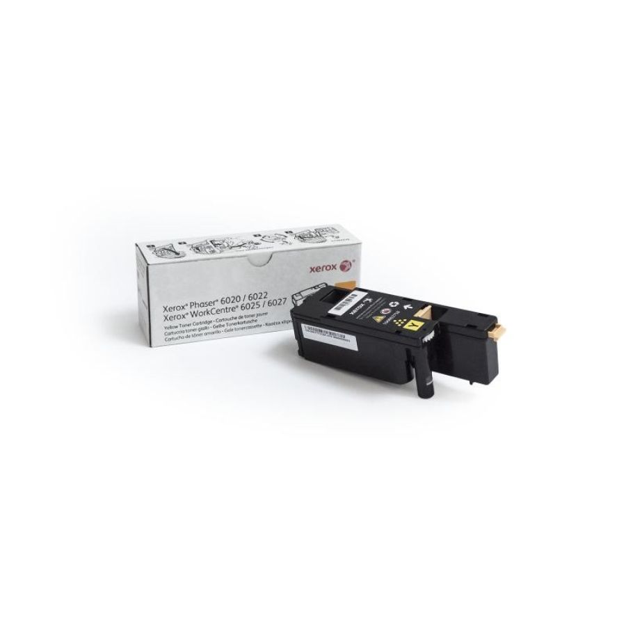 Xerox 106r02758 toner giallo per phaser 6020-6022/wc 6025-6027 1.000pg