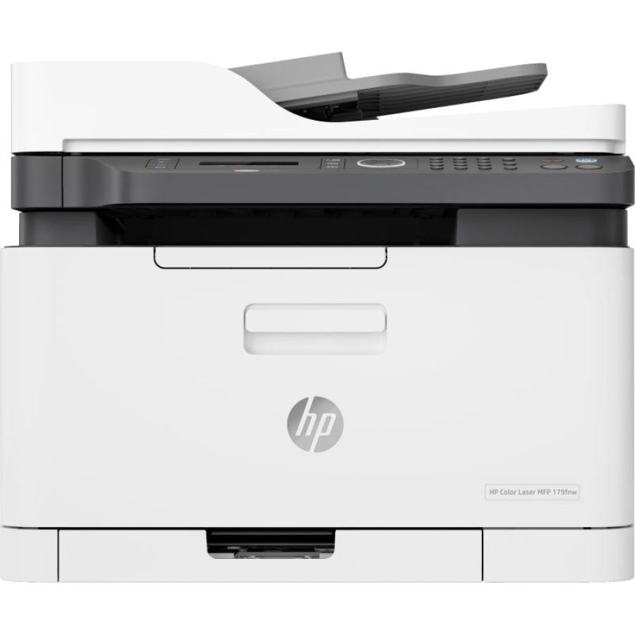 Hp color laser mfp 179fnw stampante multifunzione colore laser a4 usb 2.0 lan wi-fi bianco