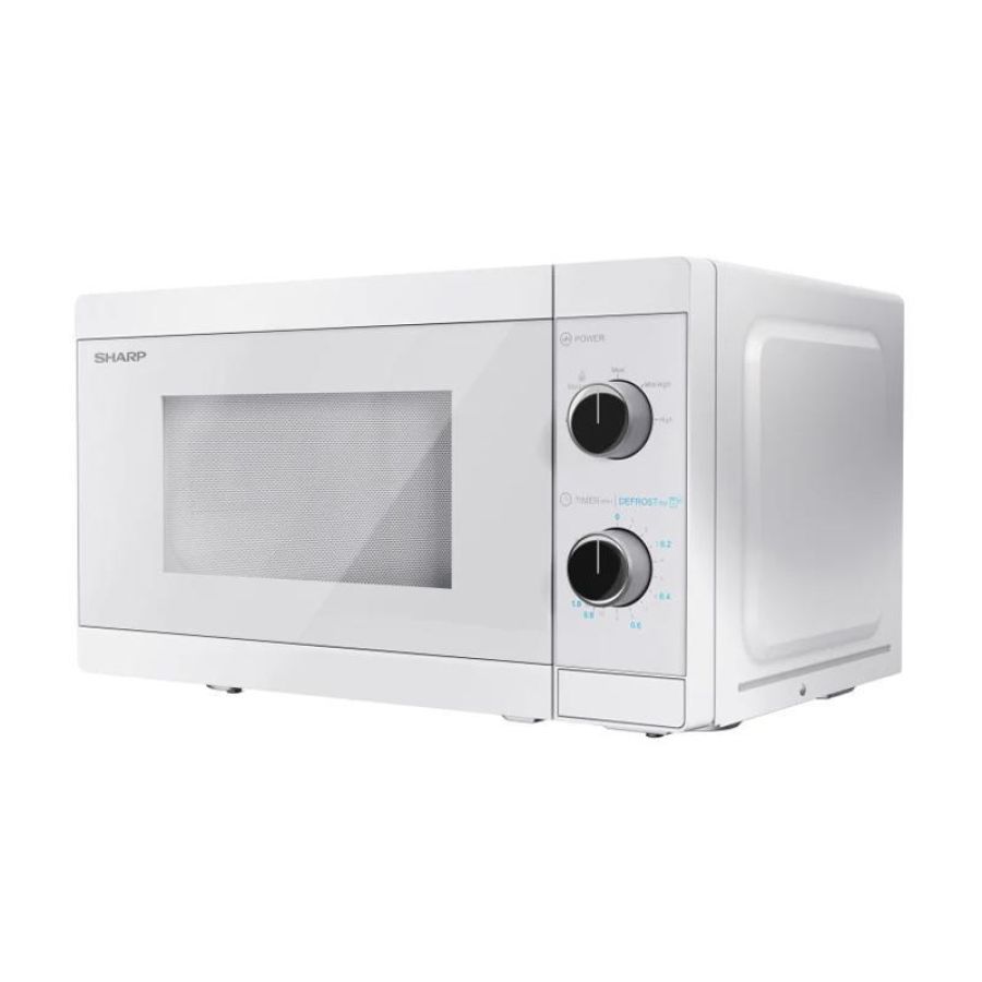 Sharp yc-ms01ec forno microonde 20l 800w bianco