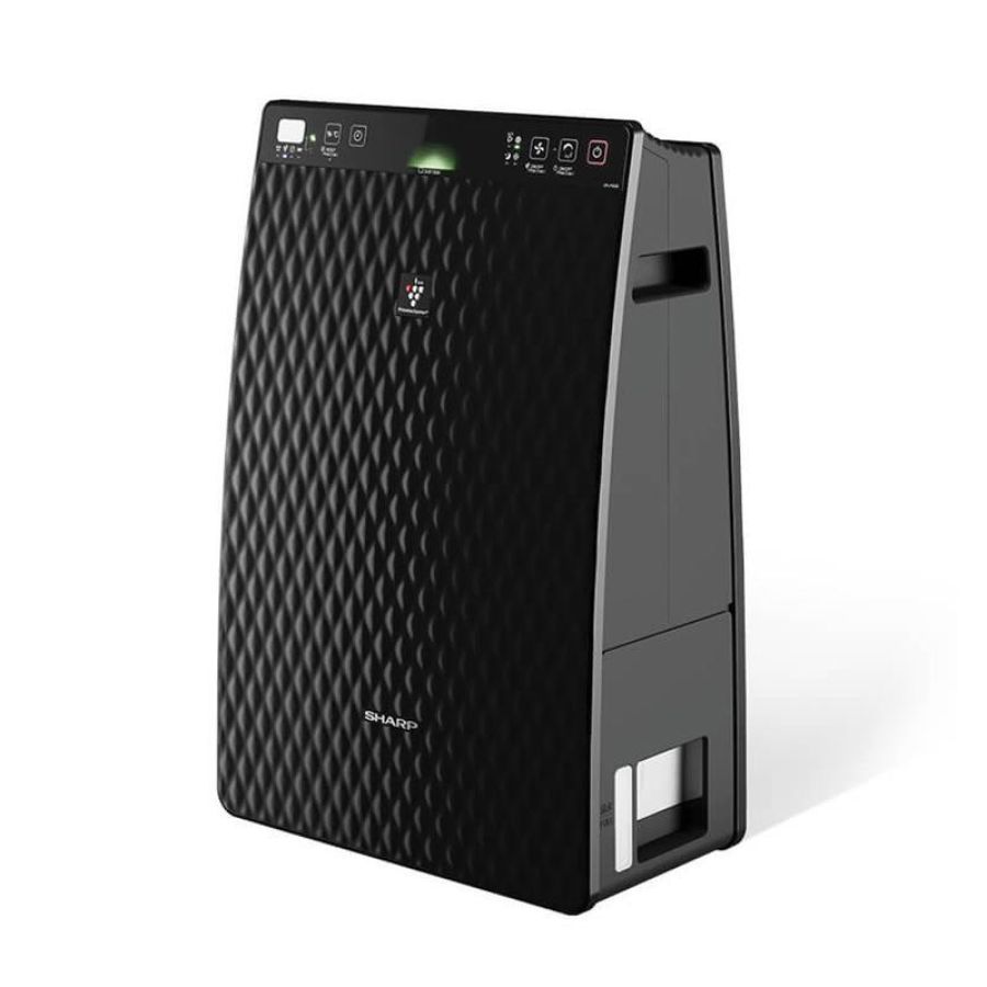 Sharp purificatore 27 w con funzione umidificatore ionizzatore filtro hepa nero