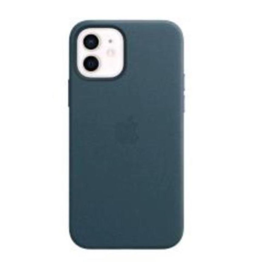 Apple iphone 12/12 pro custodia magsafe in pelle blu
