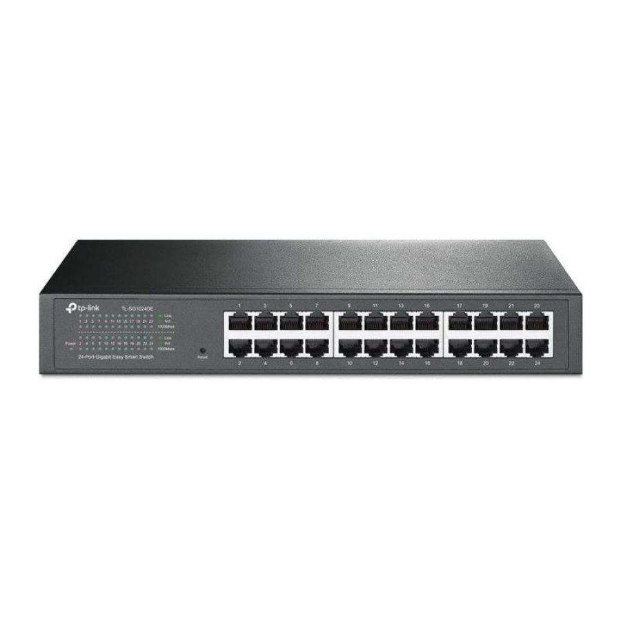 Tp-link tl-sg1024de switch easy smart 24 x rj-45 10/100/1000mbps