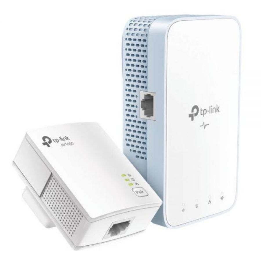 Tp-link tl-wpa7517 kit adattatore di rete powerline 1000 mbit-s collegamento ethernet lan wi-fi bianco