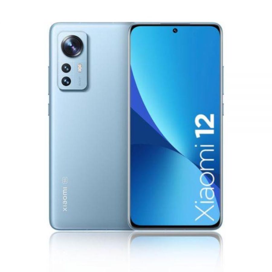 Xiaomi 12 5g dual sim 6.28 octa core 256gb ram 8gb 5g tim blue