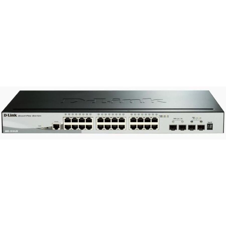 D-link dgs-1510-28x switch 24xrj-45 4xsfp+