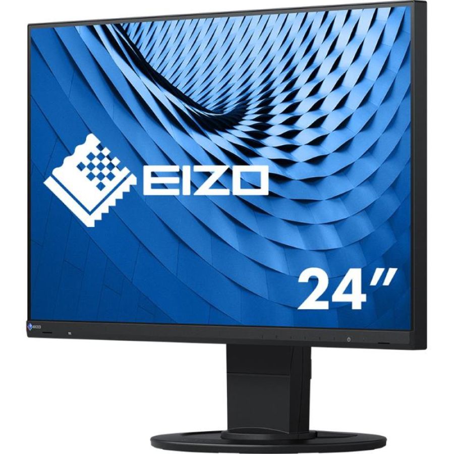 Eizo flexscan ev2460-bk 23.8 led full hd 60hz 16:9 1000:1 usb vga dvi hdmi displayport 1920 x 1080