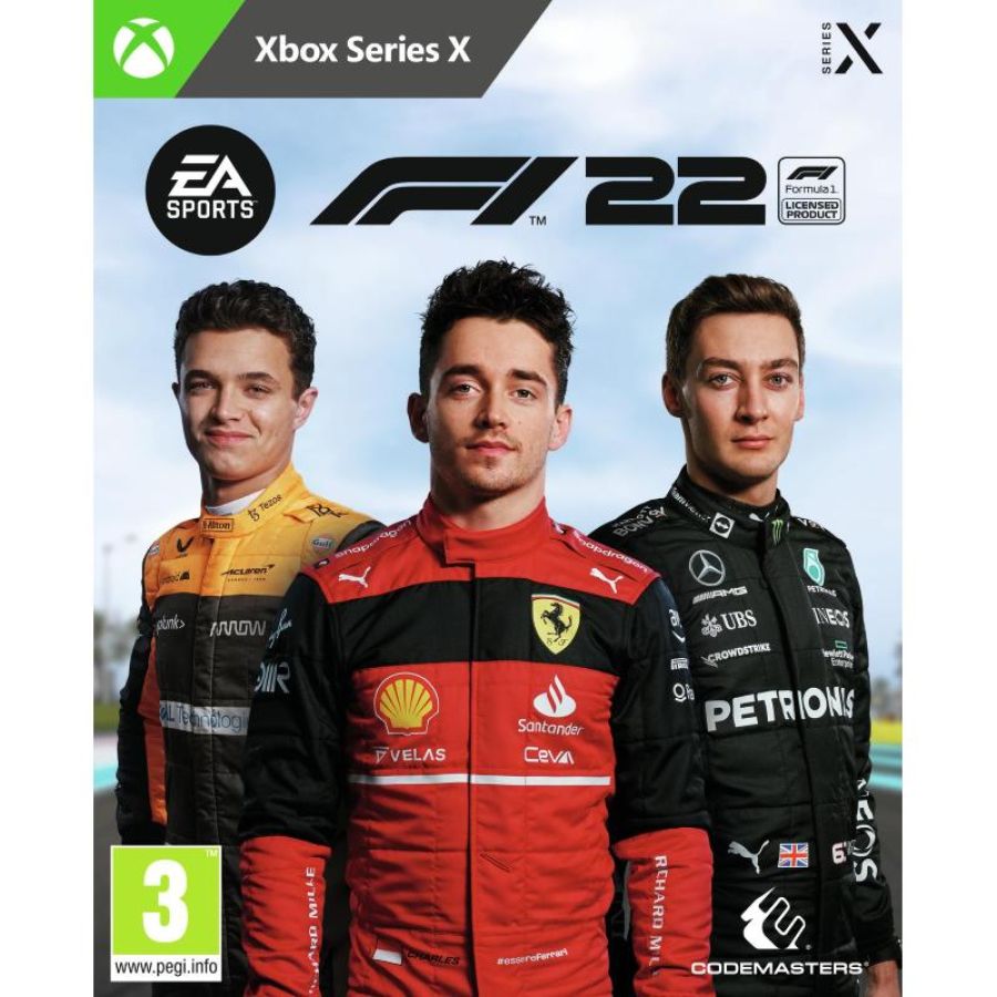 Codemasters xbox serie x f1 2022
