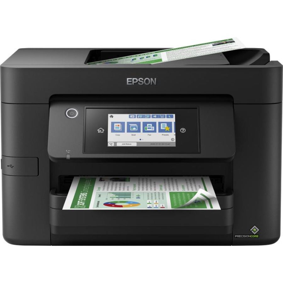 Epson stampante inkjet multifunzione workforce wf-4820dwf risoluzione 4800 x 2400 dpi a4 wi-fi direct