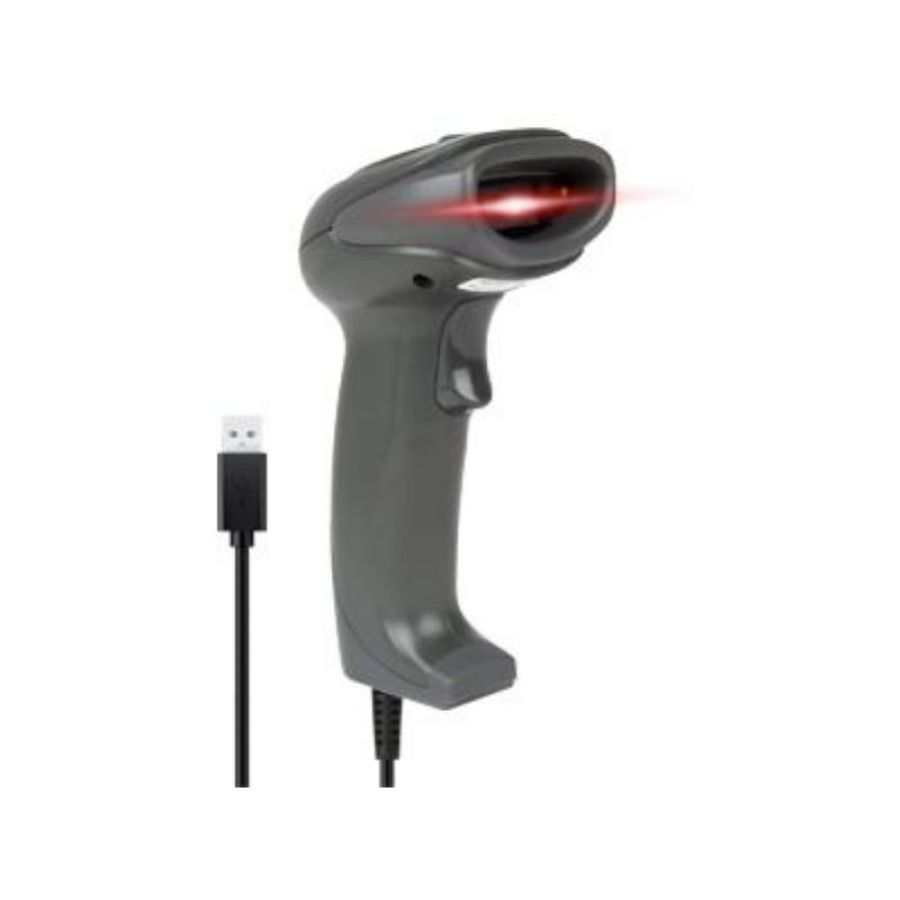 Hamlet hbcs2d100u barcode scanner professionale 2d usb per codici qr e lineari black