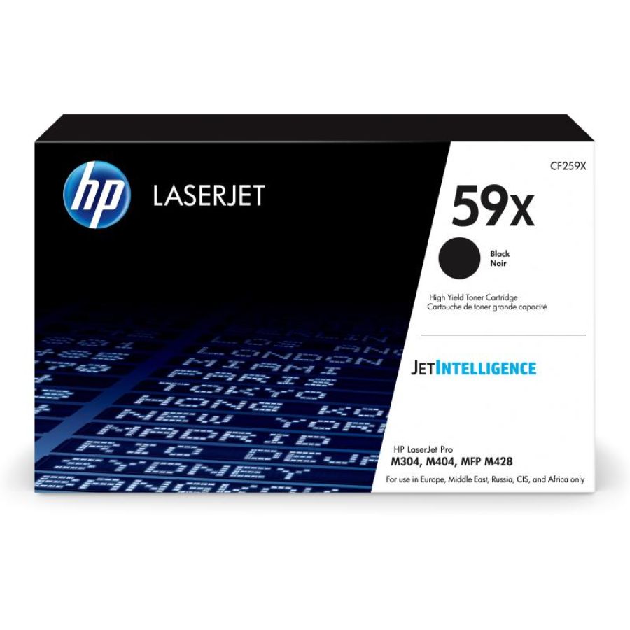 Hp 59x toner alta resa nero originale