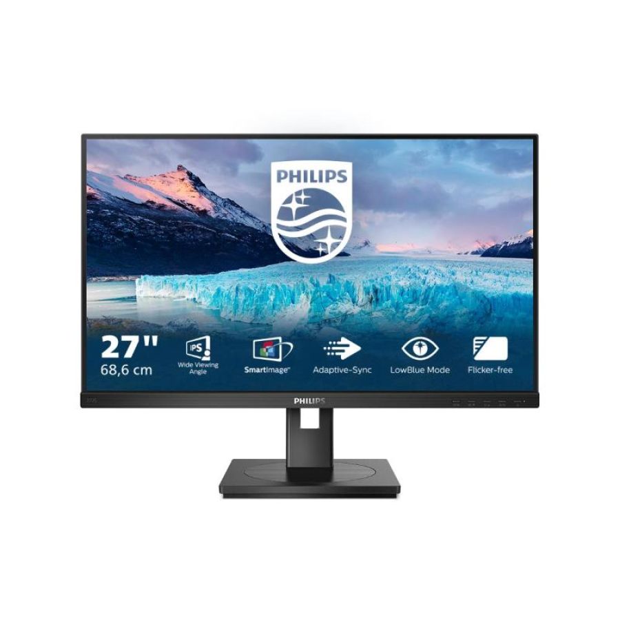 Philips monitor 27`` led ips mmd 272s1m - 00 1920 x 1080 full hd tempo di risposta 4 ms