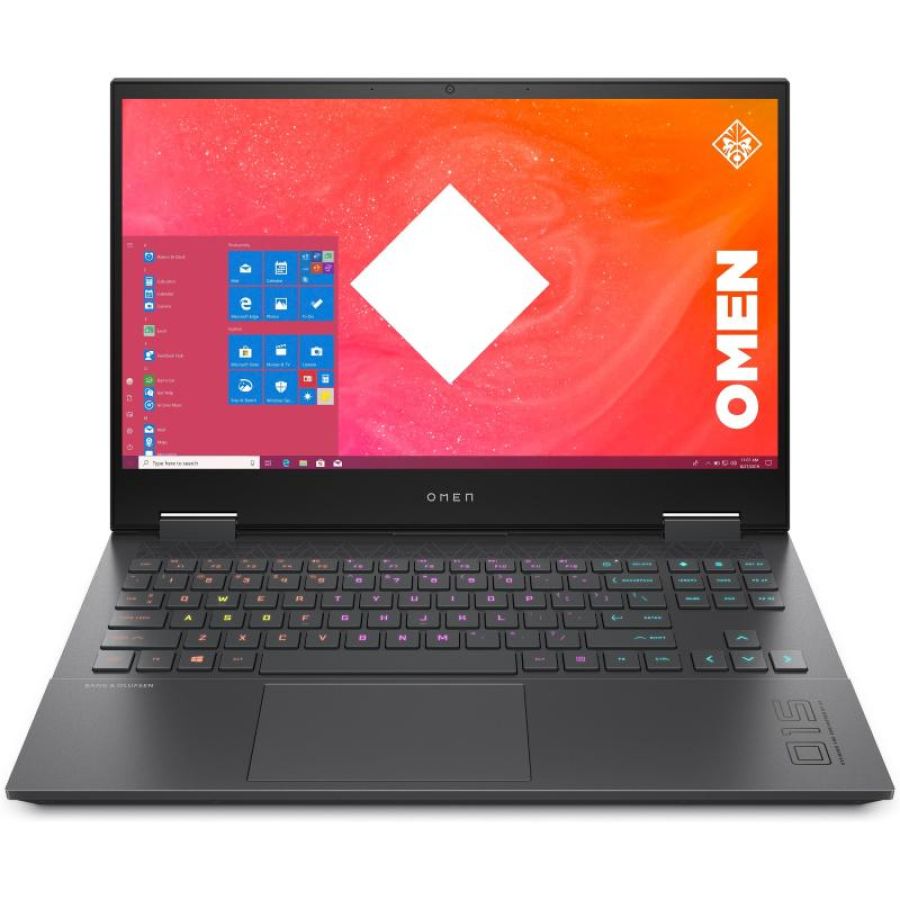 Hp omen 15-en1039nl 15.6 amd ryzen 7 5800h 3.2ghz ram 16gb-ssd 1.000gb m.2 nvme-nvidia geforce rtx 3060 6gb-win 10 home (46b05ea#abz)
