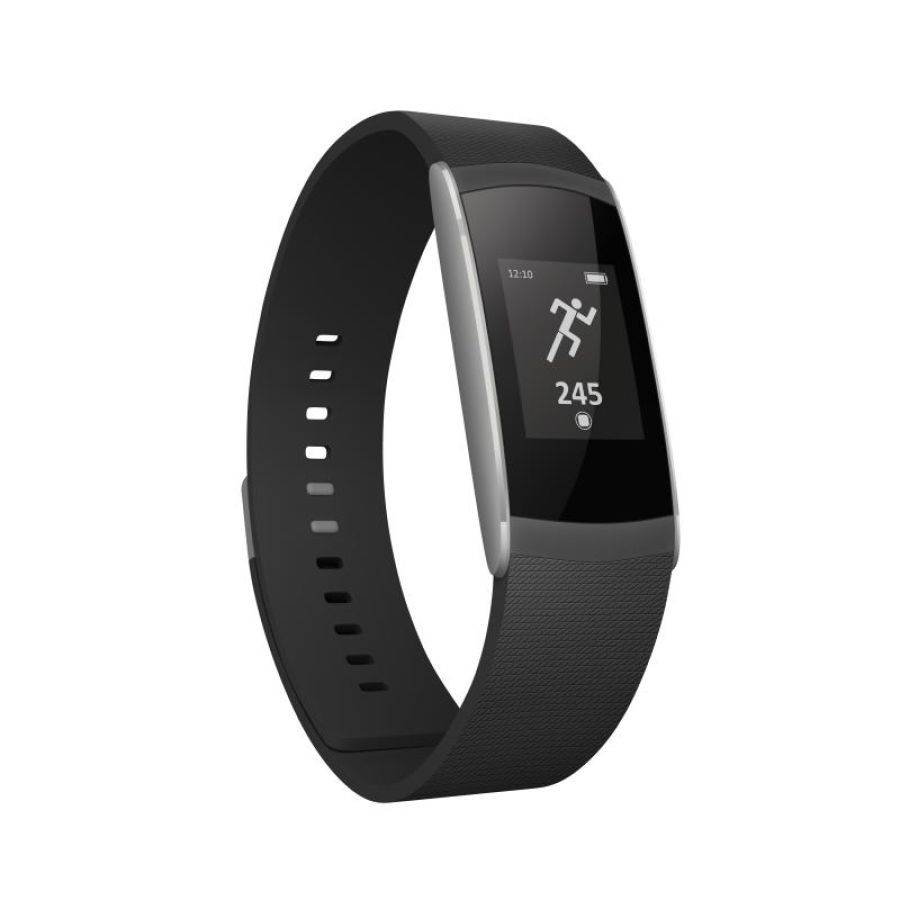 Wiko wimate smartband black activity track cardio notifiche