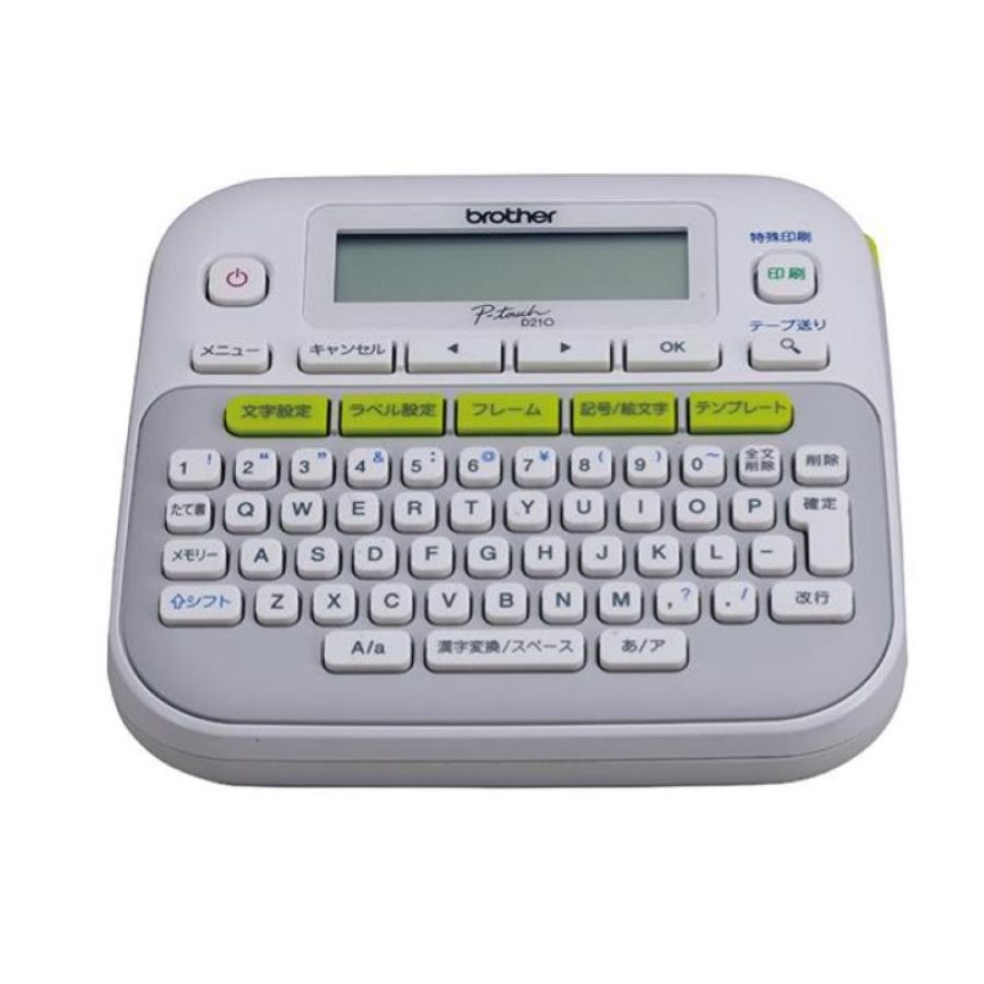Brother pt-d210 stampante per etichette fino a 12mm 180 x 180 dpi qwerty