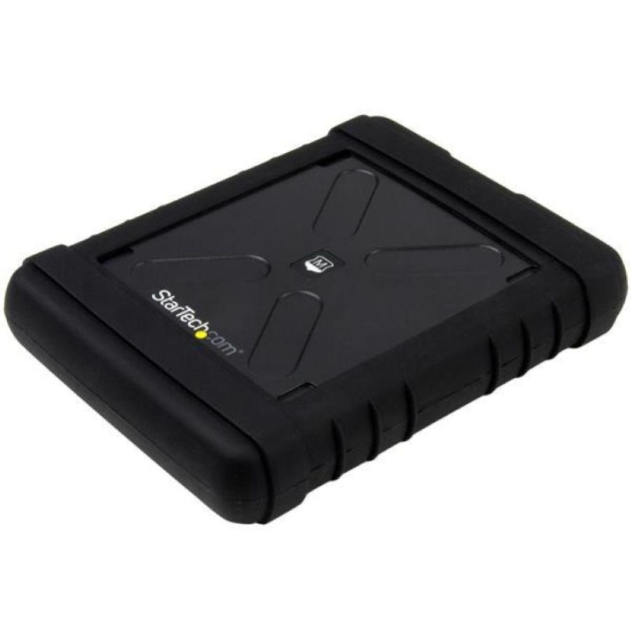 Startech box esterno rugged per hdd/ssd 2.5 sata interfaccia usb 3.0 colore black