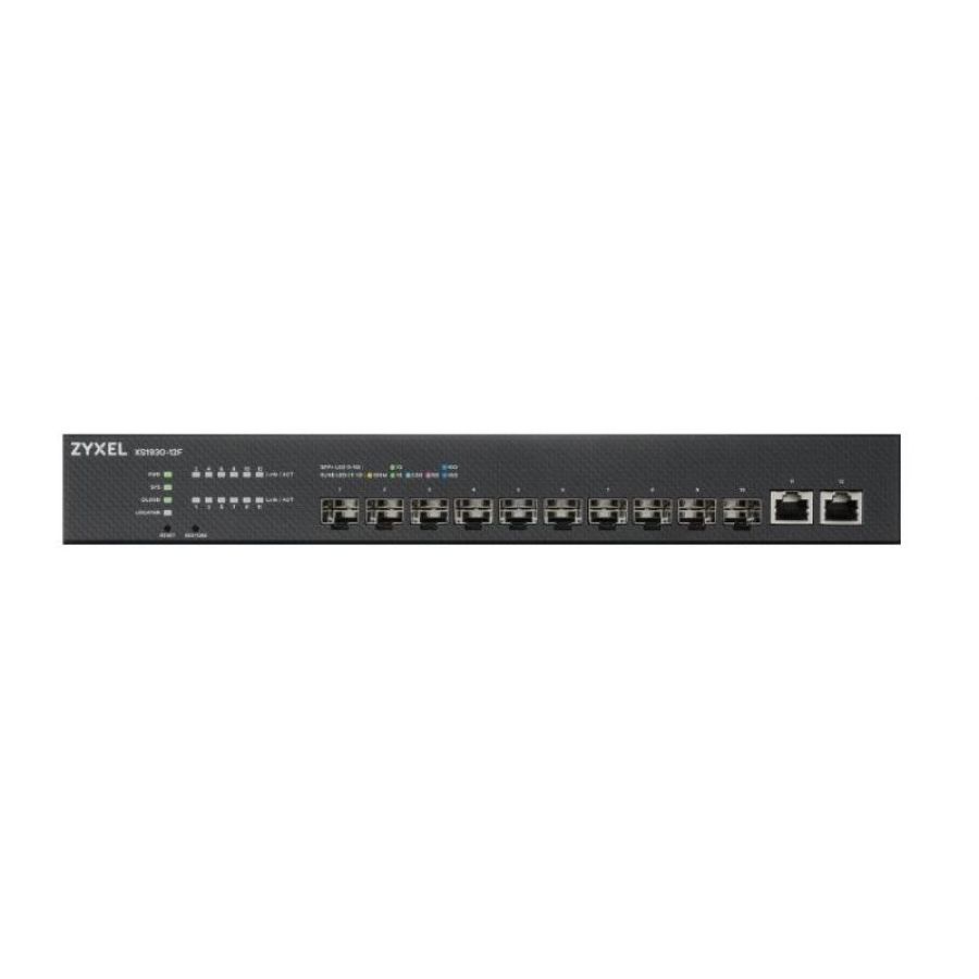 Zyxel xs1930-12f-zz0101f switch di rete gestito l2-l3 10g ethernet 100-1000-10000 nero