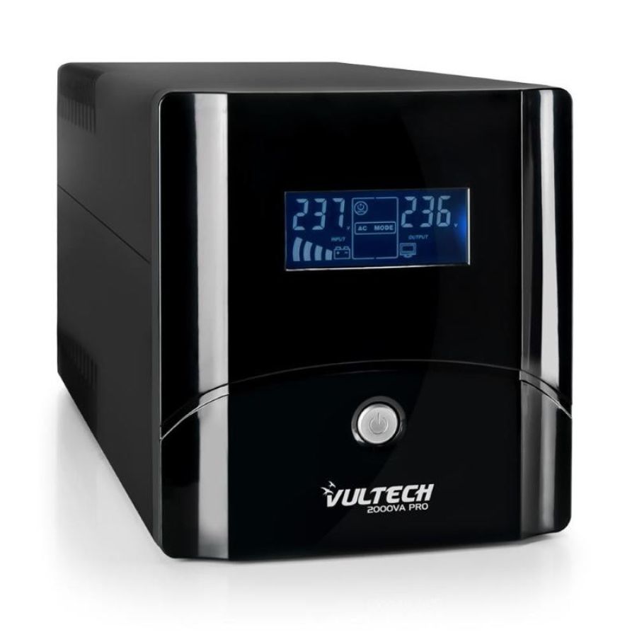 Vultech ups2000va-pro gruppo di continuita` ups 2000va 4 prese ac a linea interattiva