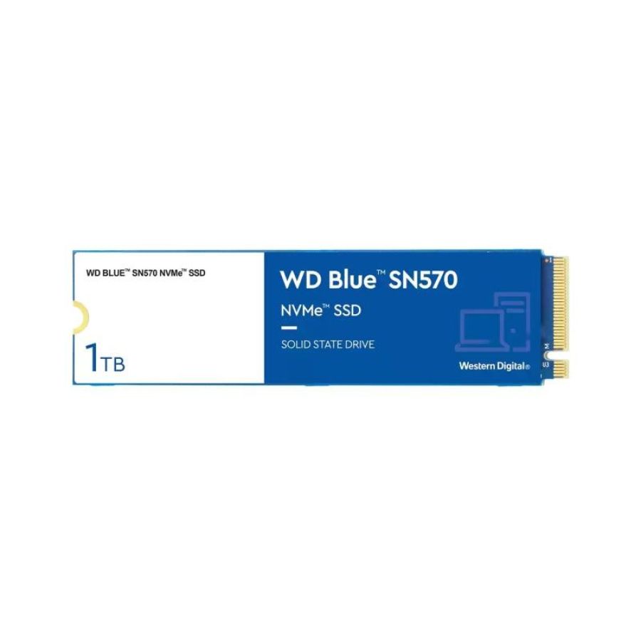Western digital blue sn570 ssd 1.000gb m.2 nvme 2280 pci express 3.0 x4