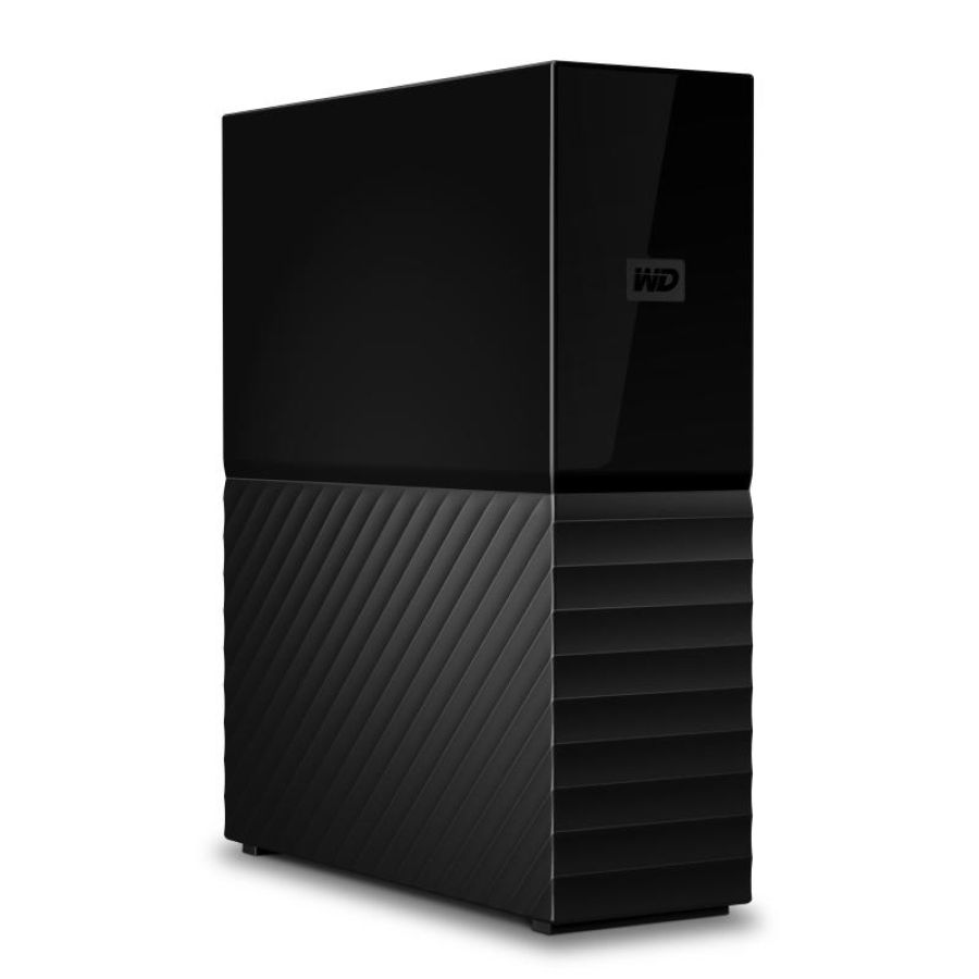 Western digital my book hdd esterno 8tb 3,5 usb 3.0 7200 rpm nero
