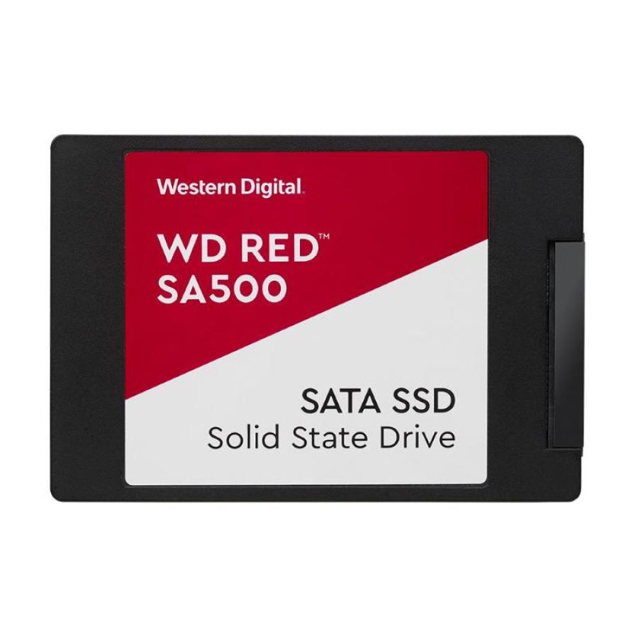 Western digital red sa500 ssd 500gb sata iii 2.5 3d nand - lettura 560 mb/s scrittura 530 mb/s