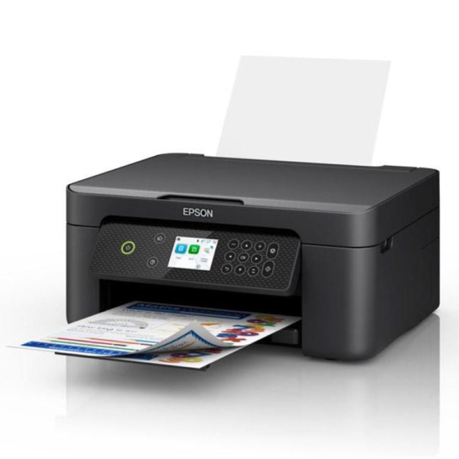 Epson expression home xp-4200 stampante multifunzione a4 getto d`inchiostro (stampa fronte retro scansione copia) display lcd 6.1cm wifi stampa da mobile e su cloud airprint cartuce 604 ananas