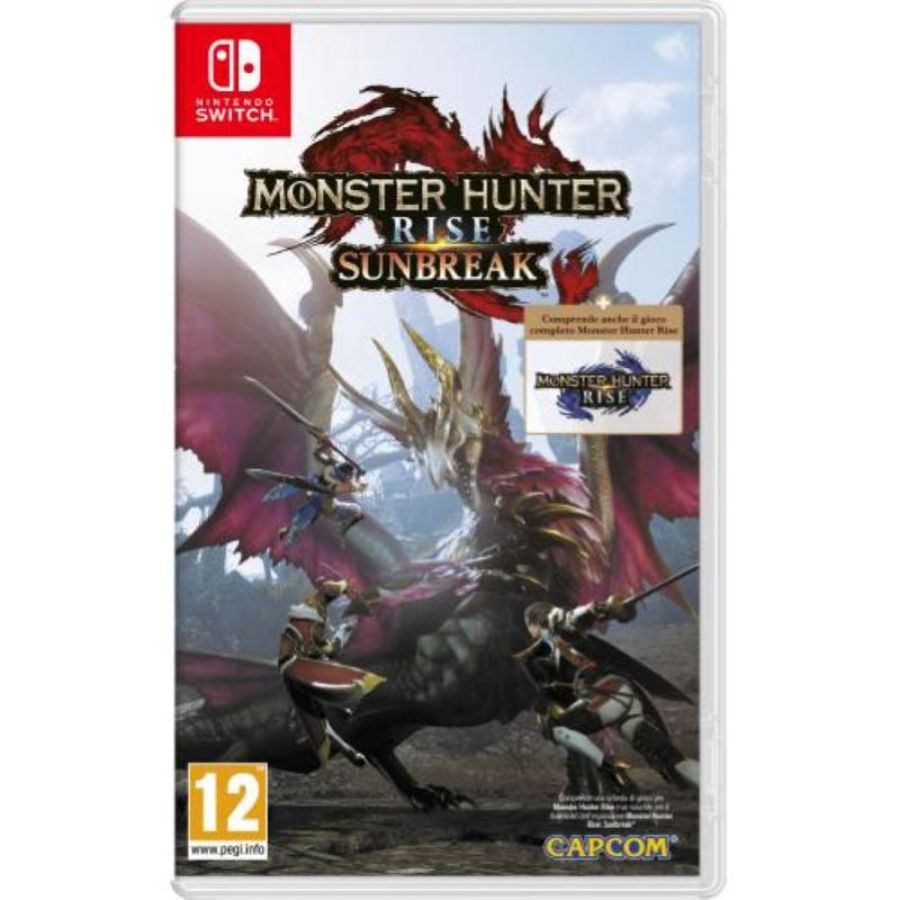 Nintendo switch monster hunter rise sunbreak