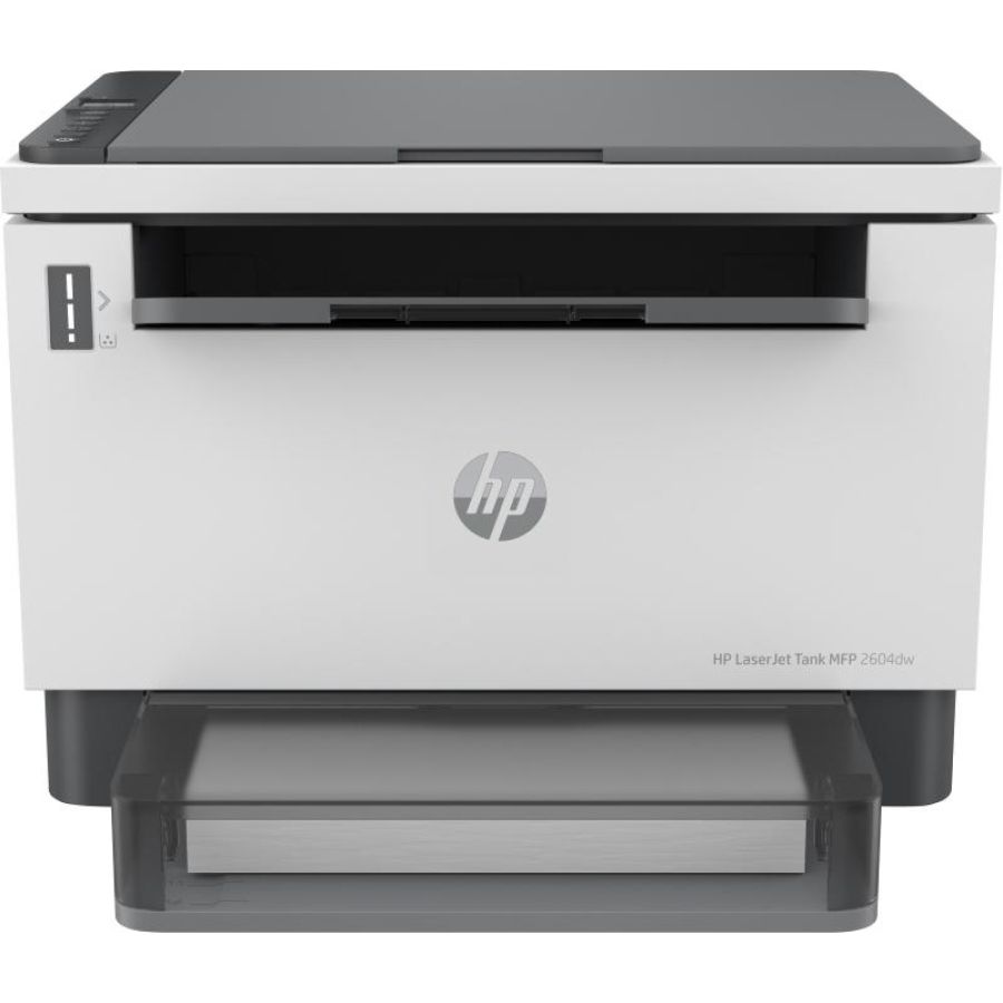 Hp laserjet tank 2604dw stampante multifunzione laser b/n a4 wi-fi scansione a colori fronte retro adf lan 600 x 1200 dpi