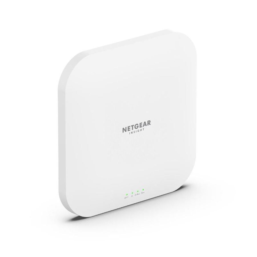 Netgear wax620-100eus access point wifi 6 3600 mbit/s dual band access point poe porta lan ethernet da 2.5g gestione remota bianco