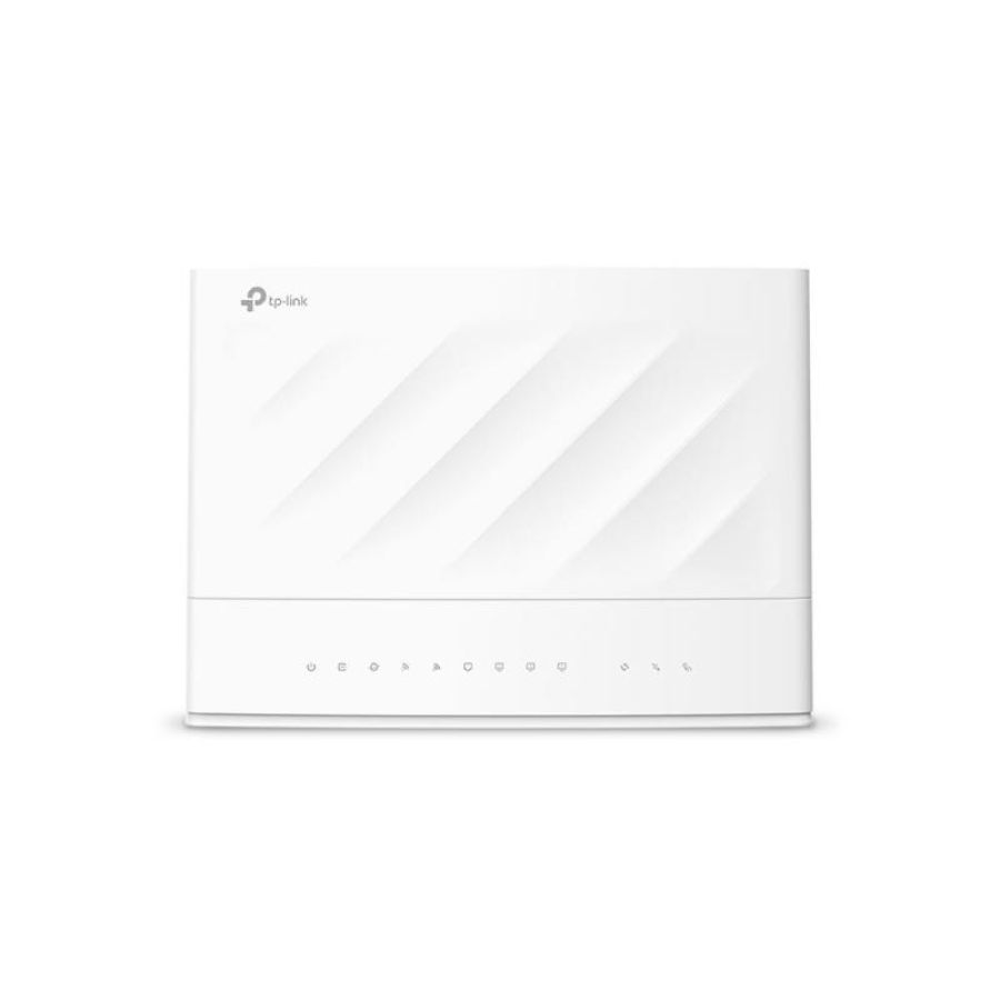 Tp-link vx230v router wireless gigabit ethernet dual-band ax1800 wifi-6 profilo vdsl2 voip 4 porte gigabit 10/100/1000 mbps bianco