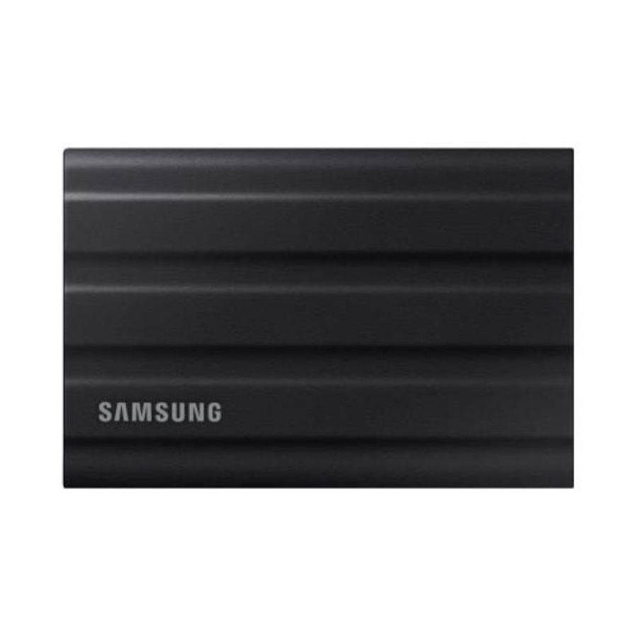 Samsung t7 shield mu-pe1t0s ssd crittografato 1.000gb esterno portatile usb-c 3.2 10gbps nero
