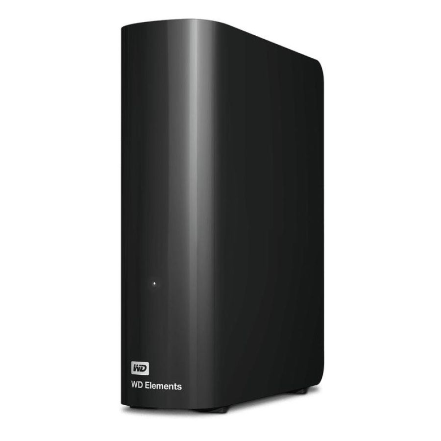 Western digital elements hdd esterno 18.000gb 3.5 usb 3.2 gen 1 nero