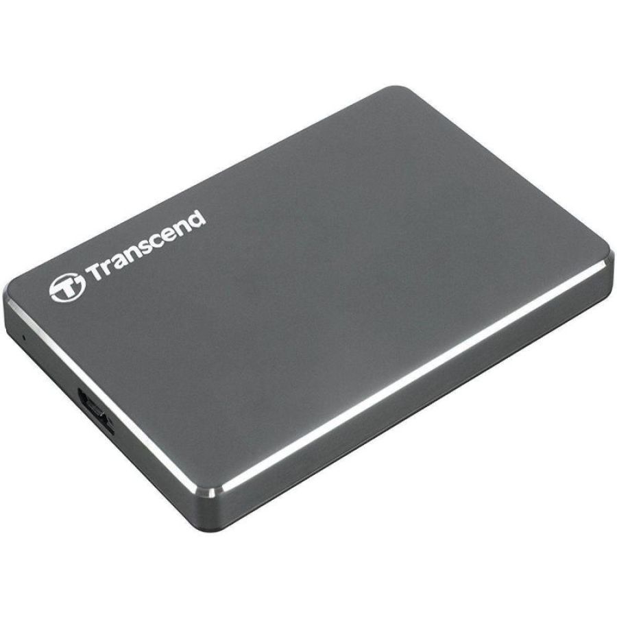 Transcend storejet c3n hdd sterno 1tb usb 3.0 colore alluminio