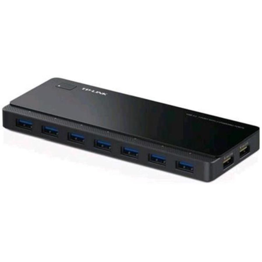 Tp-link uh720 hub usb 3.0 7 pote 2 porte con alimentazione 2.4a per ricarica rapida