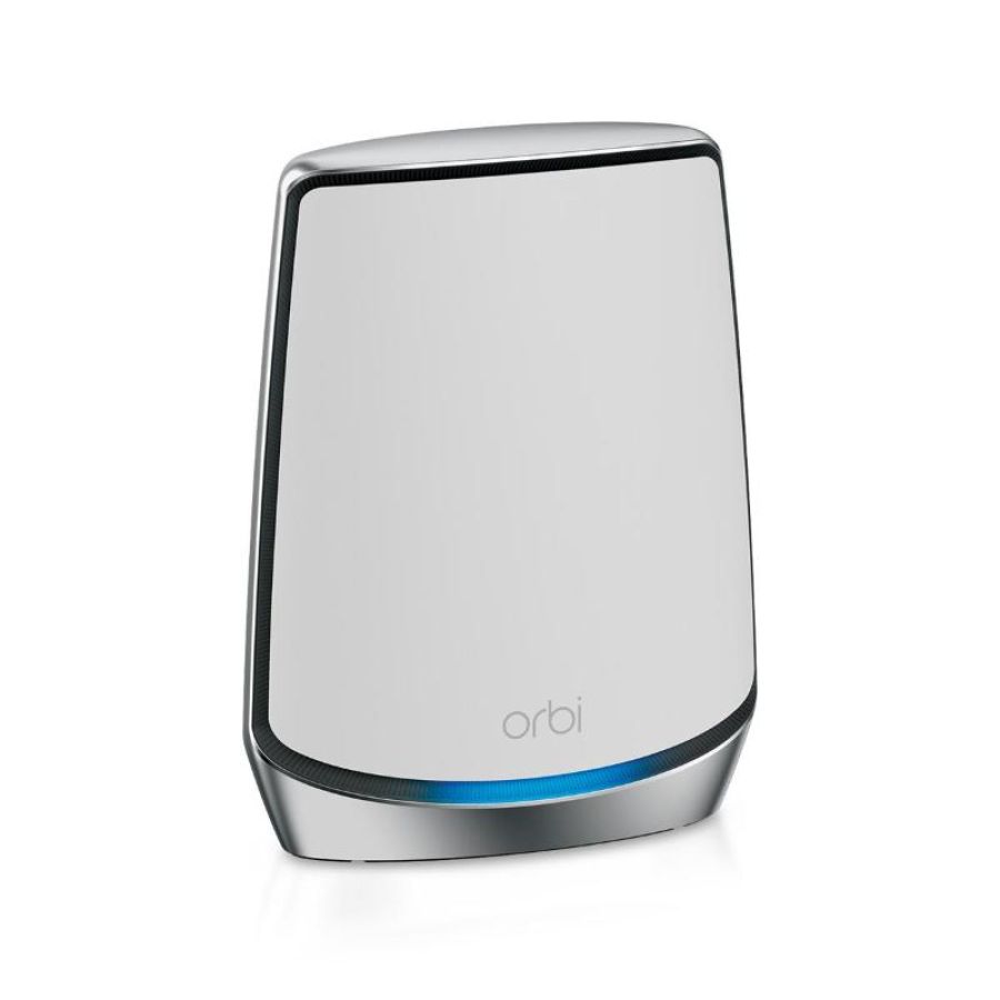 Netgear orbi rbs850 ripetitore di rete wi-fi range extender 4 porte dual band 2.4 ghz 5 ghz 10/100/1000 mbit/s grigio
