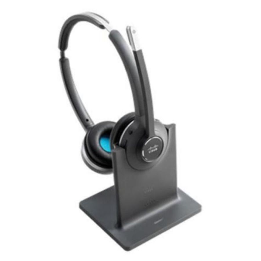 Cisco 562 wireless dual headset cuffie con microfono on-ear dect senza fili con standard base station