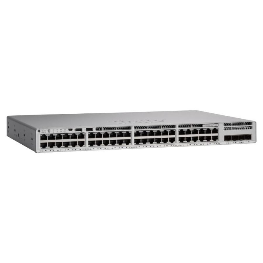 Cisco c9200l-48p-4x-e switch di rete gestito l3 48 porte lan rj-45 10/100/1000 mbps poe colore grigio